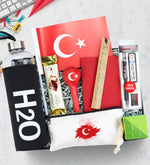 Matara & Bayrak & Godiva & Balon & Zeka Küpü & Rotring Kalem Seti & Dikişli Mini Not Defteri & Kalemlik & Tohumlu Kalem Hediye Seti