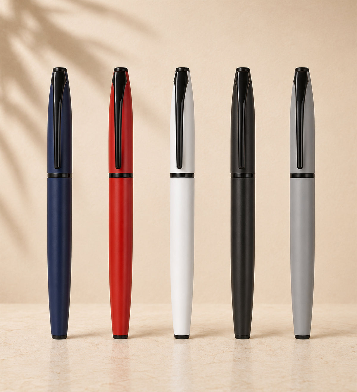 Kapaklı Metal Roller Kalem