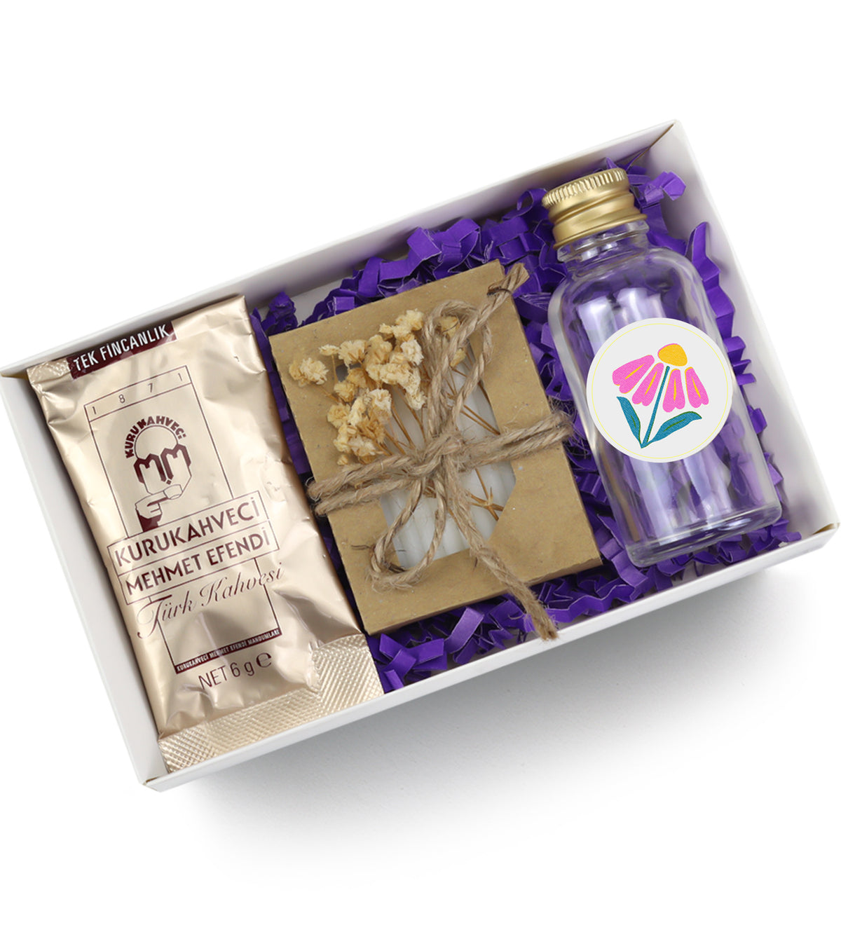 Mehmet Efendi Türk Kahvesi & Sabun & Kolonya Hediye Seti