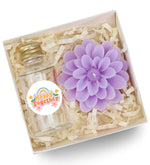 Mini Kolonya & Lotus Mum Hediye Seti