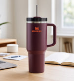 Stanley Termos & Godiva & Canlı Çiçek & Çerçeve Premium Hediye Seti