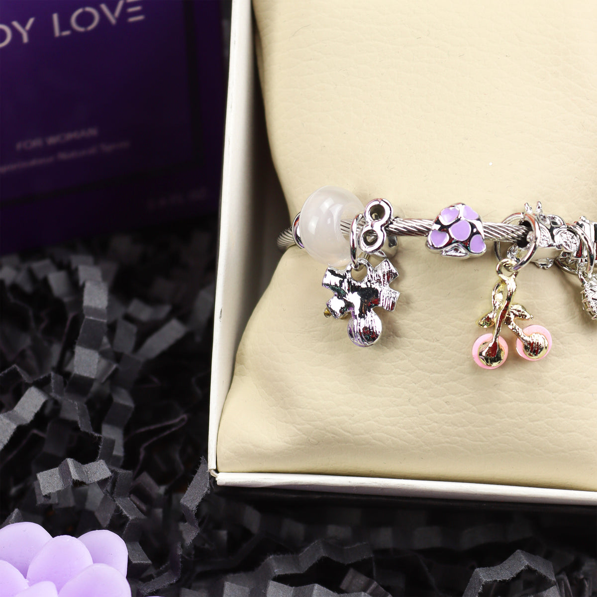 Kişiye Özel Defter & Kalem & Parfüm & Bileklik & Mum Hediye Seti