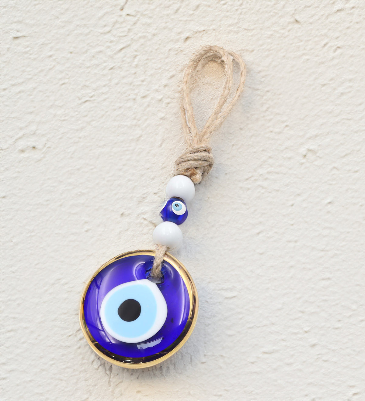 Geleneksel Motifli Türk Kahvesi Fincanı & Nazar Boncuklu Duvar Süsü & Fular Hediye Seti