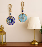 Geleneksel Motifli Türk Kahvesi Fincanı & Bakır Cezve & Çini Desen Duvar Süsü Hediye Seti