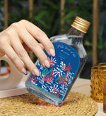 Trendmiya Okyanus Kolonya & Godiva Çikolata & Mavi Porselen Fincan