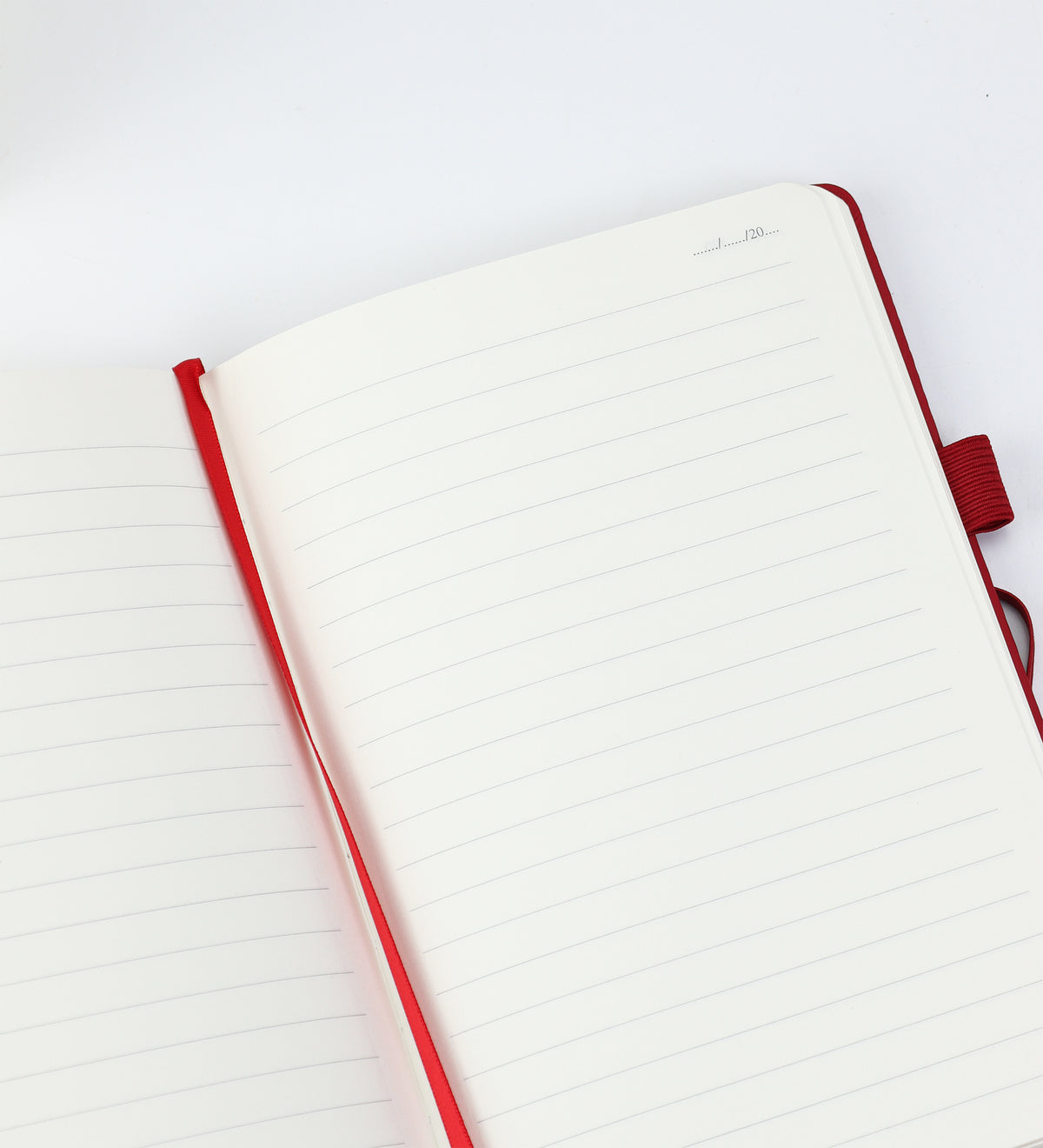 Bambu Dokulu Defter Kırmızı