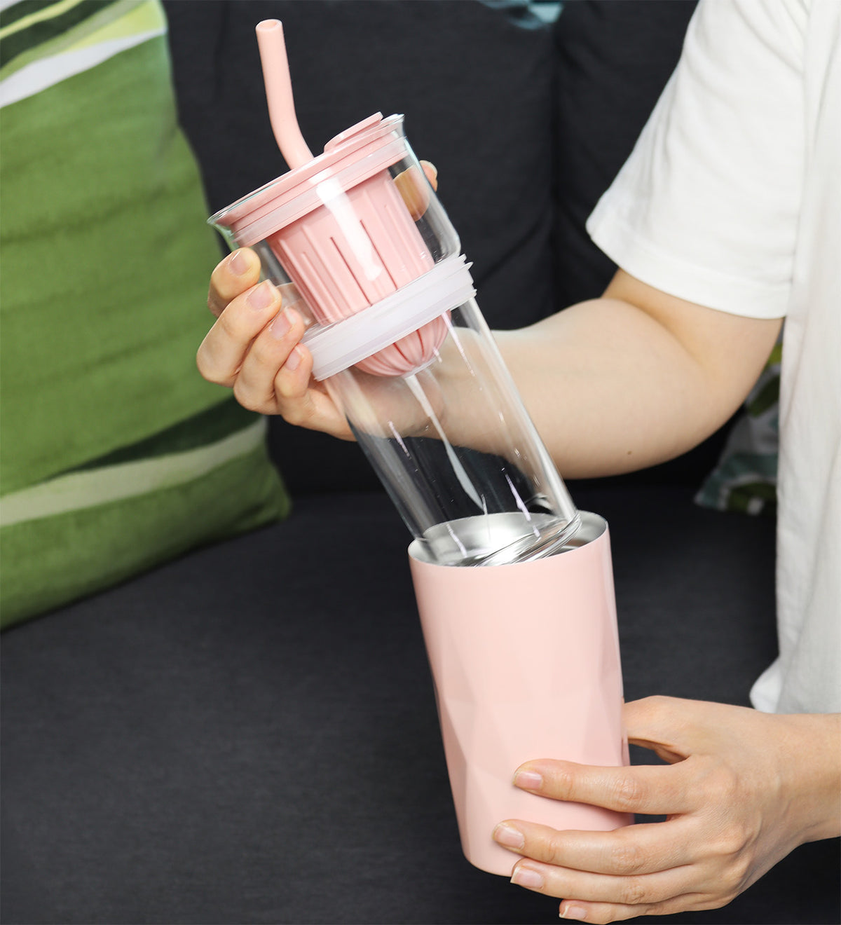 Cam Detox Pipetli Termos 650 ml