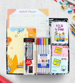 Planner & Defter & 2'li Notluk & Fineliner Kalem & Rotring Kalem Seti & Kalemlik Hediye Seti