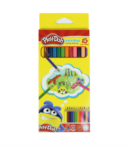 Play-Doh 12'li Kuru Boya
