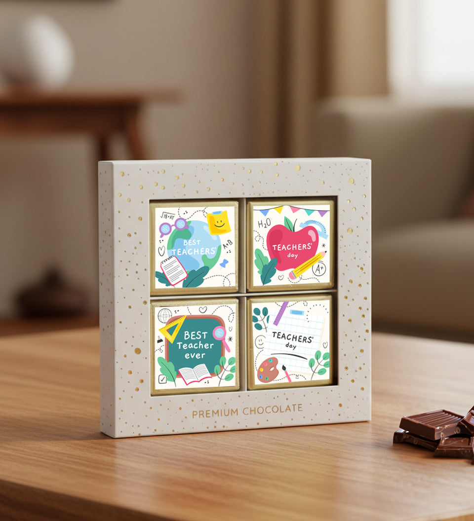 Öğretmenler Gününe Özel Premium Madlen Çikolata