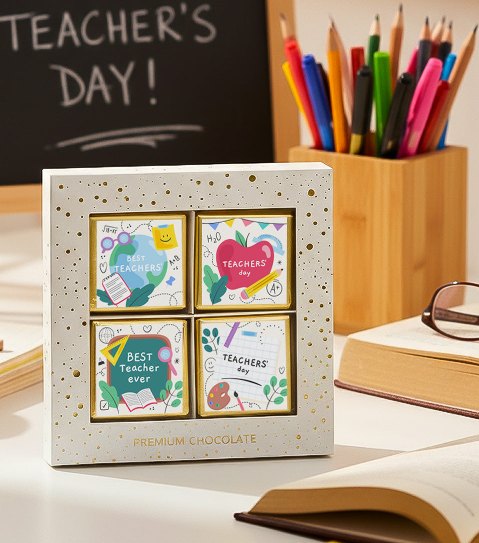 Kutulu Defter Kalem Seti & Stanley 0,35 L & Premium Madlen Öğretmen Çikolata Hediye Seti