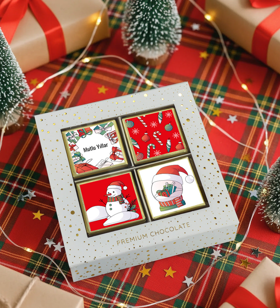 Yılbaşına Özel Premium Madlen Çikolata