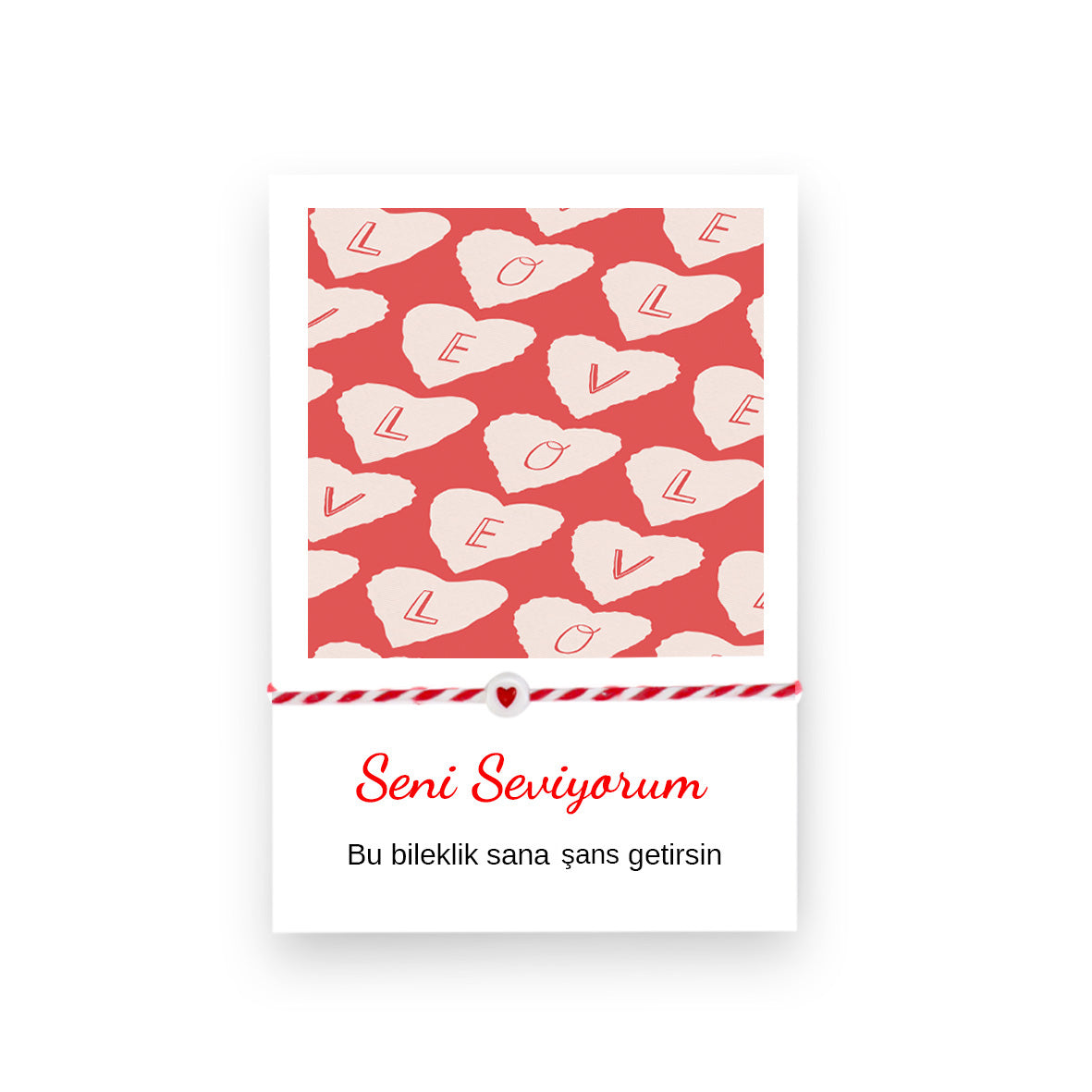 Sevgililer Gününe Özel Şans Bilekliği