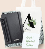 Kişiye Özel Defter & Kalem & Bez Çanta Kurumsal Hediye Seti