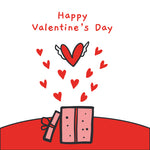 Happy Valentines Day Mesaj Kartı
