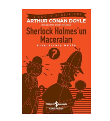 Sherlock Holmes'un Maceraları Kitabı & Mikro Block Yapboz & Balon & Türk Bayrağı Hediye Seti