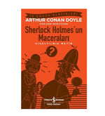 Sherlock Holmes'un Maceraları Kitabı & Mikro Block Yapboz & Balon & Türk Bayrağı Hediye Seti