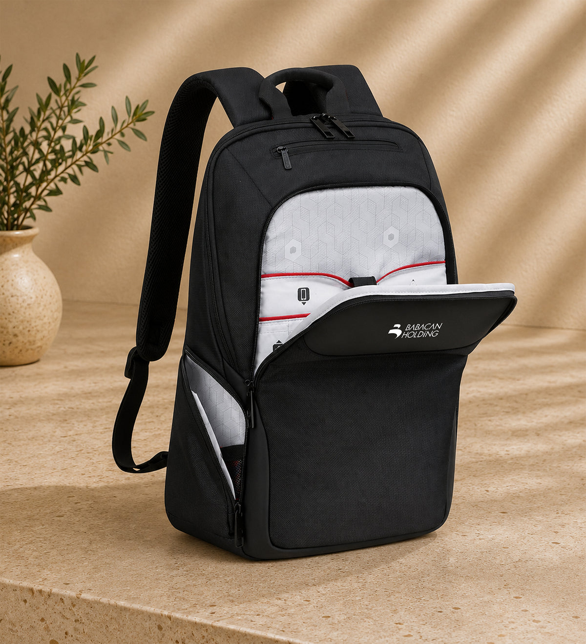 Powerbank Cepli Laptop Sırt Çantası