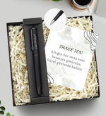 Hediye Kutusunda Kişiye Özel Mat Roller Kalem