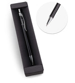Gümüş Detaylı Siyah Tükenmez Kalem