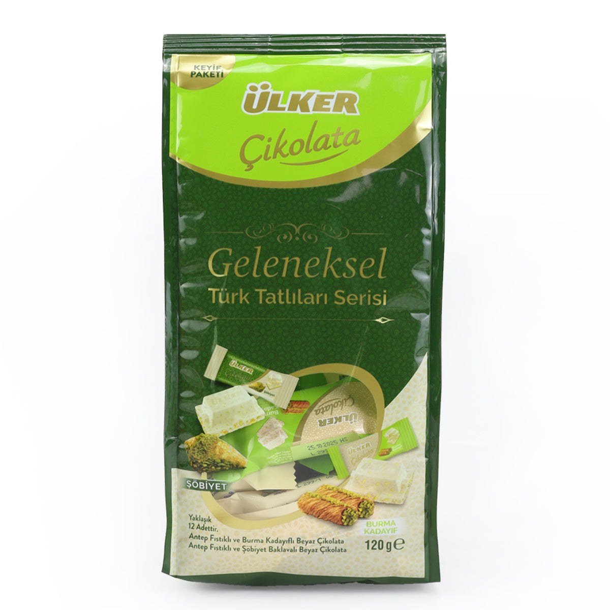 Ülker Şöbiyet & Antep Fıstıklı Ve Kadayıflı Çikolata