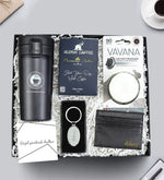 Kilitli Termos & Anahtarlık & Alerya Premium Filtre Kahve & Araç Kokusu & Kartlık Hediye Seti