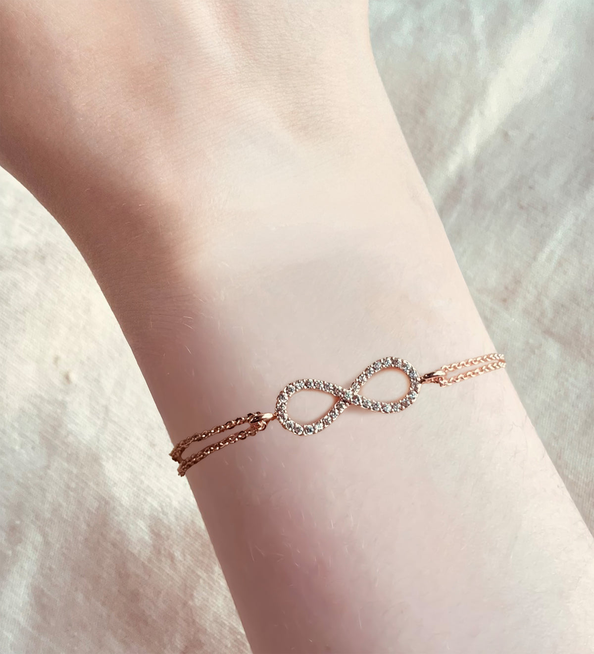 Taşlı Sonsuzluk İşareti Bileklik