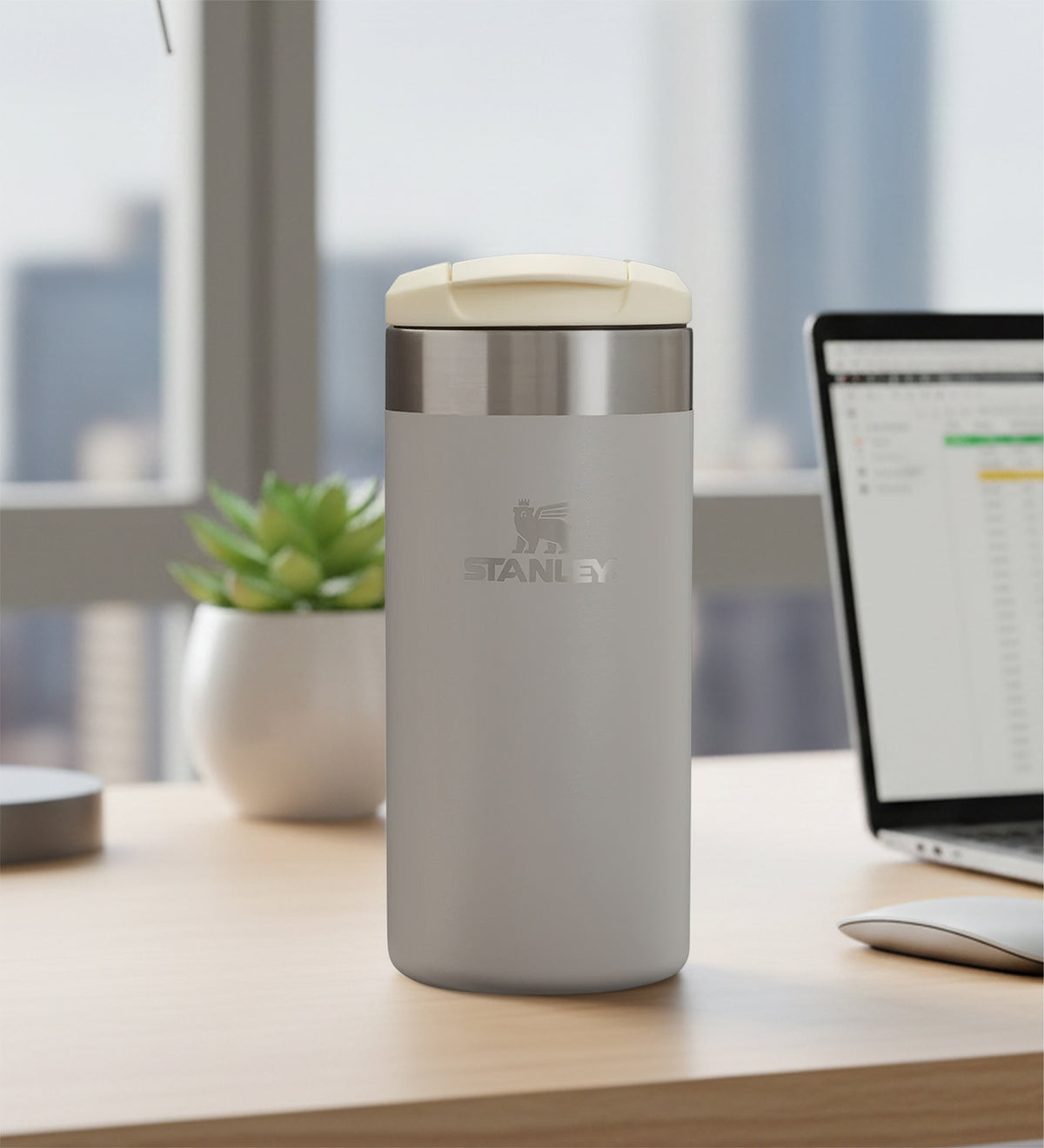 Stanley Termos Bardak 0.35 L Gri