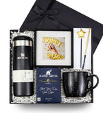 Stanley Termos & Paspartu Çerçeve & Yıldızlı Kupa & 2'li Yıldız Mum & Alerya Filtre Kahve Hediye Seti