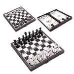 Manyetik Satranç - Tavla - Dama & Mousepad & Zeka Küpü Hediye Seti