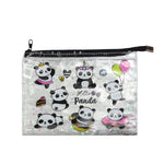 Simli Ve Sulu Şeffaf Pandalı Çanta