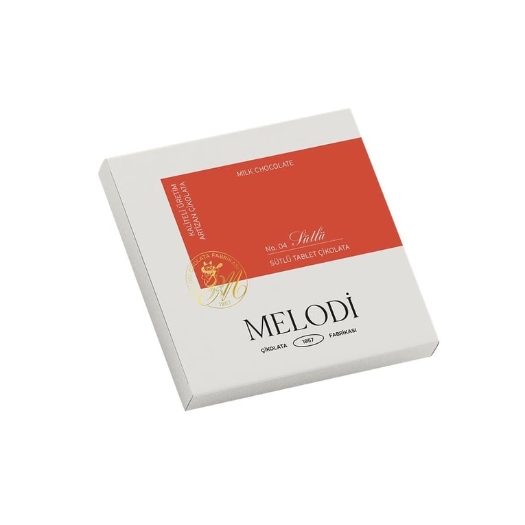 Melodi Sütlü Tablet Çikolata