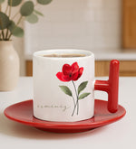 Kişiye Özel Defter & T Kupa & Fincan & Bez Çanta & Mum & Kalem Hediye Seti