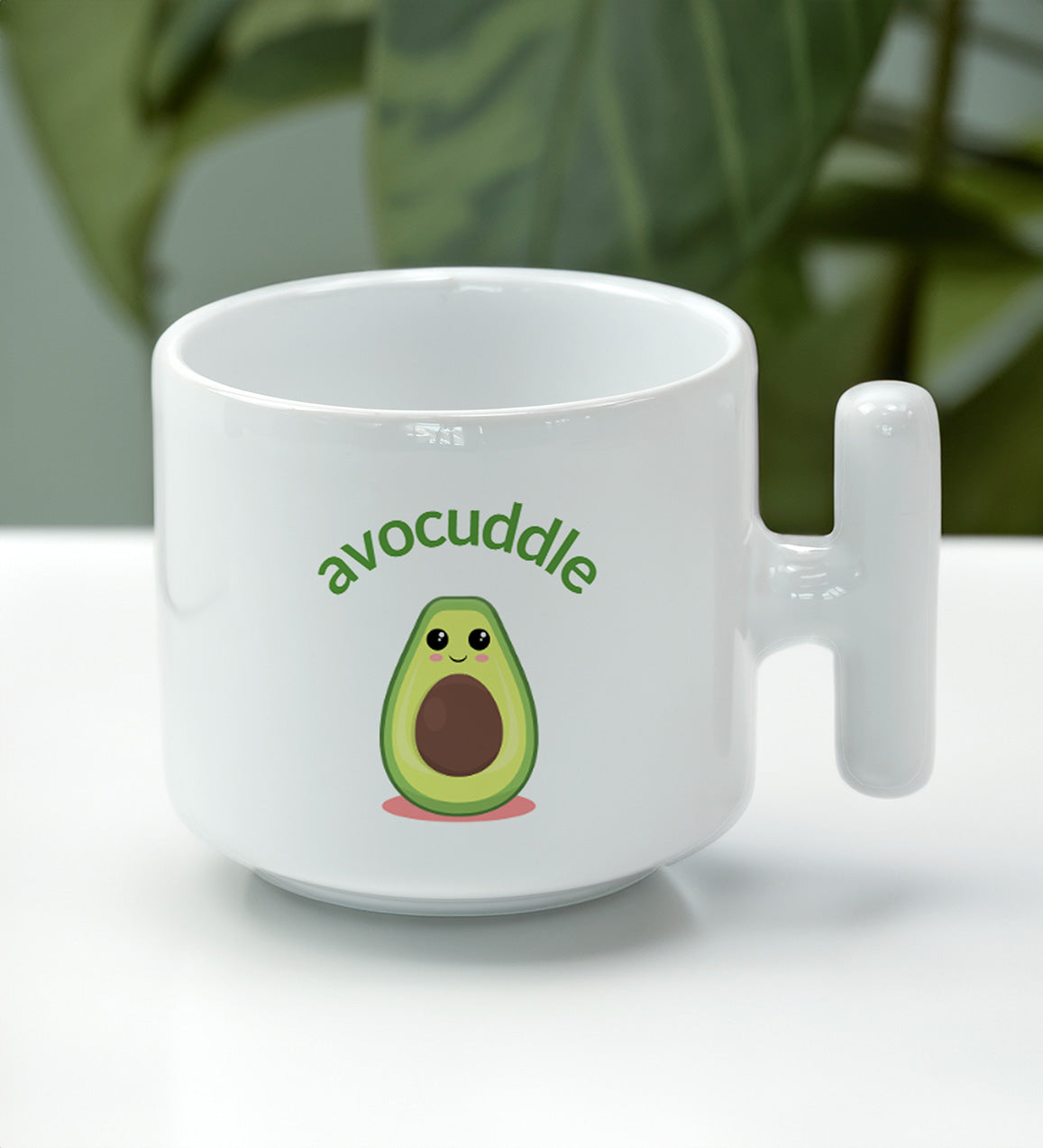 Avokado Yastık & T Kupa Hediye Seti