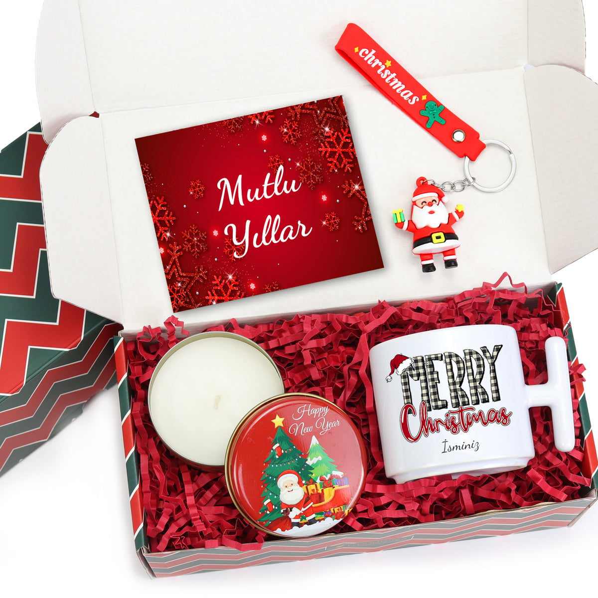 Konsept Mini Yılbaşı Hediye Kutusu