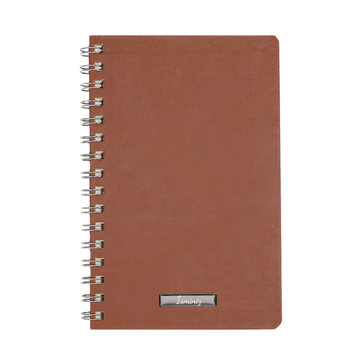Spiralli Kahverengi Tarihsiz Defter