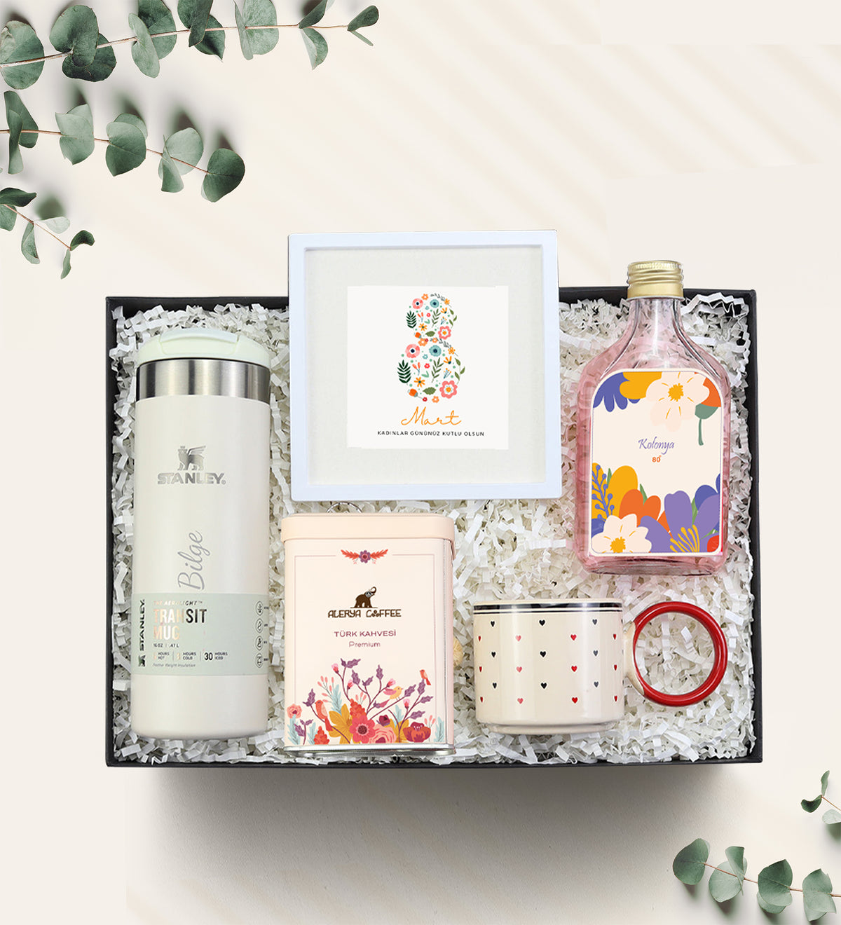 Kadına Stanley Termoslu Hediye Kutusu