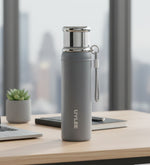 Gri Çelik Termos 700 ml