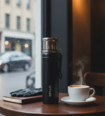 Siyah Çelik Termos 700 ml