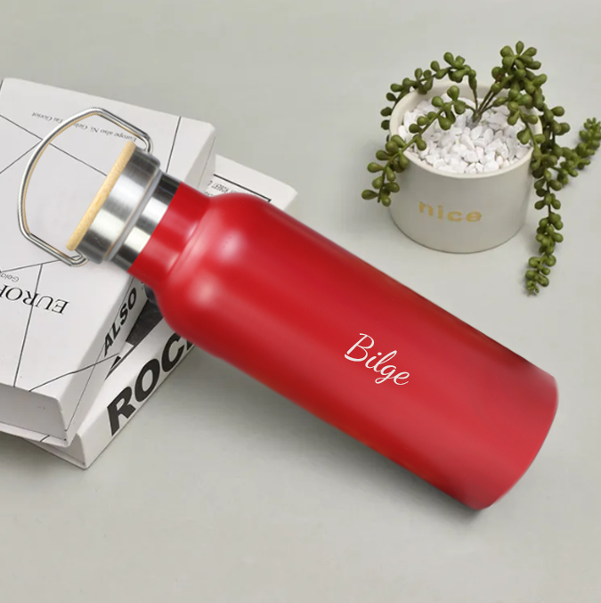 Kırmızı Termos Matara