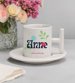 T Kulplu Türk Kahvesi Fincanı