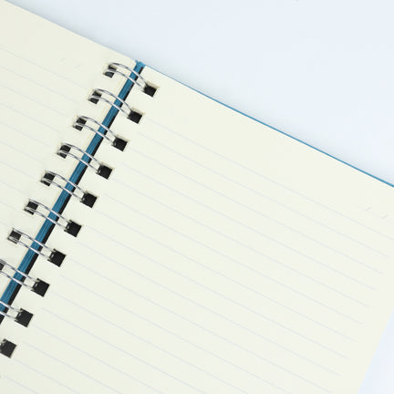 Spiralli Turkuaz Tarihsiz Defter