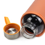 Turuncu Matara & Fular & 100ml Kolonya & Bez Çanta & Turuncu T Kupa