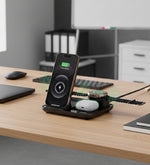 Üçlü Wireless Şarj Standı