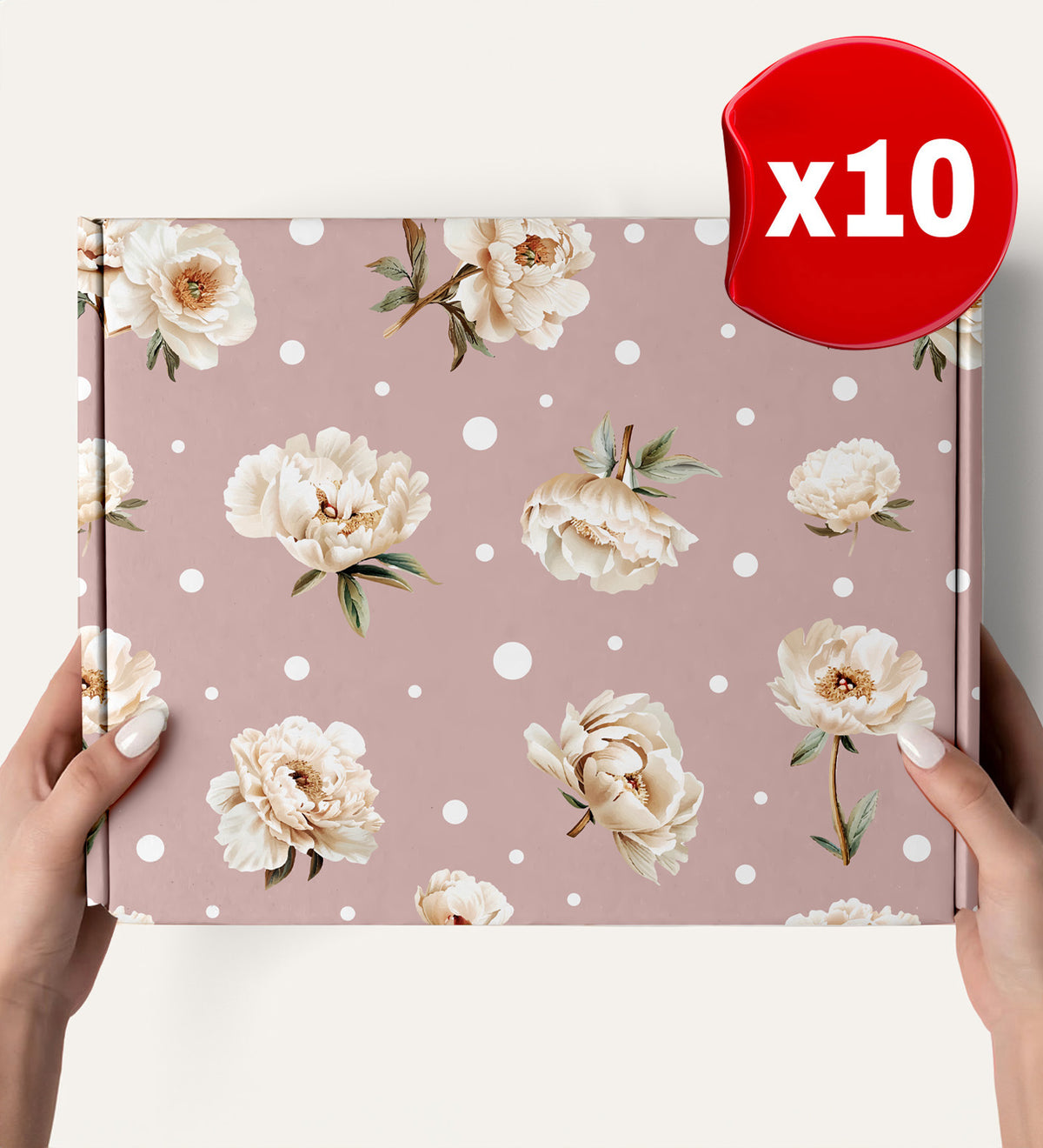 Vintage Tasarım Kutu (10 Adet)