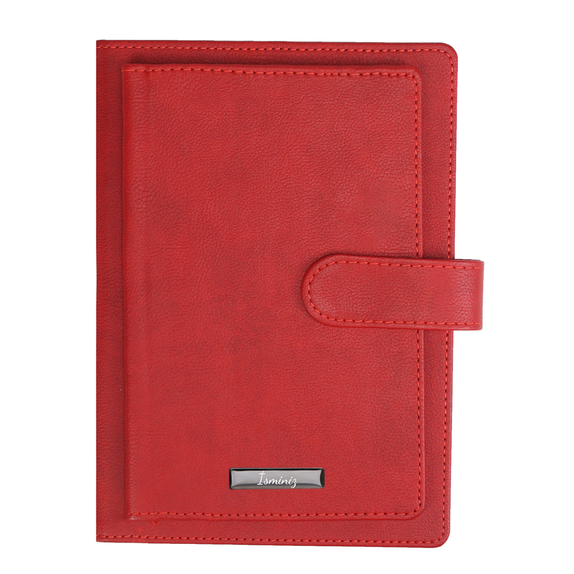 Mıknatıslı Kırmızı Defter