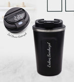 Siyah Dereceli Termos & İnstagram Çerçeve & Ayıcık Anahtarlık Hediye Seti