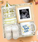 Kişiye Özel Çerçeve & Patik & Kupa & Atlıkarınca Hediye Seti