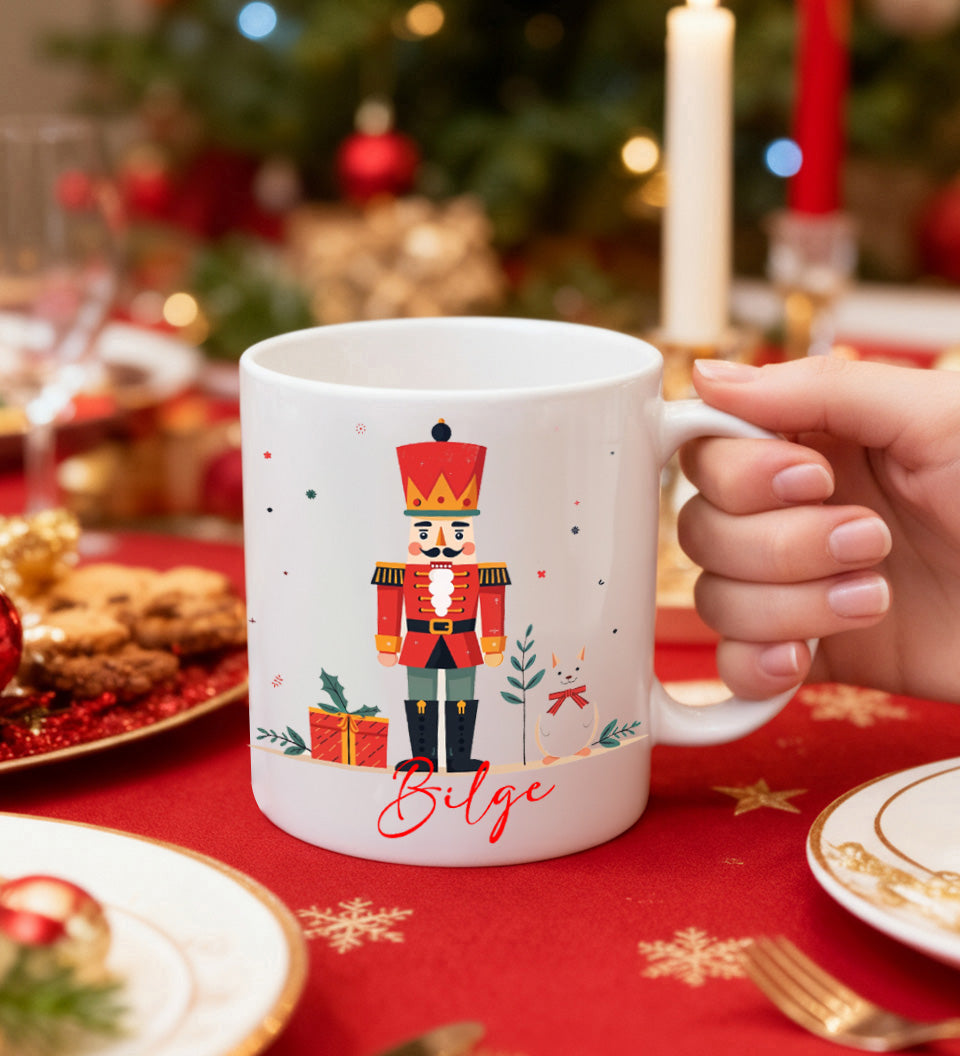 Kişiye Özel Kupa & Çerçeve & Mum & Çorap Yeni Yıl Hediye Seti