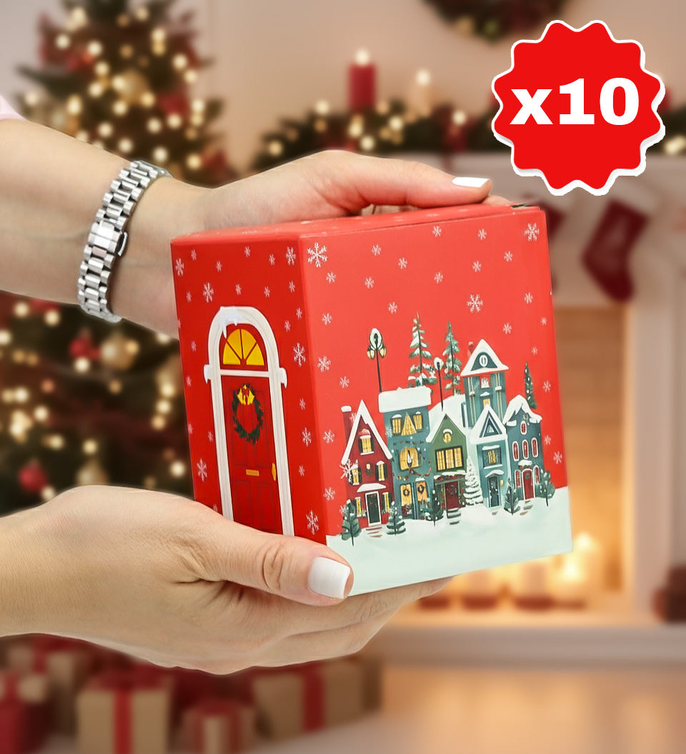 Yeni Yıl Mini Kutu (10 Adet)